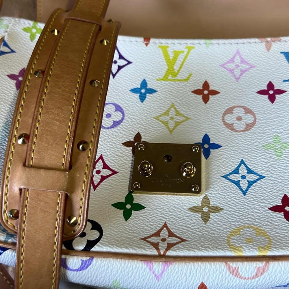 Murakami Louis Vuitton Multicolor Monogram Bag solonge - Picture 13 of 14